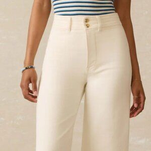 NWT Faherty 27 Stretch Terry Harbor Ankle Pant